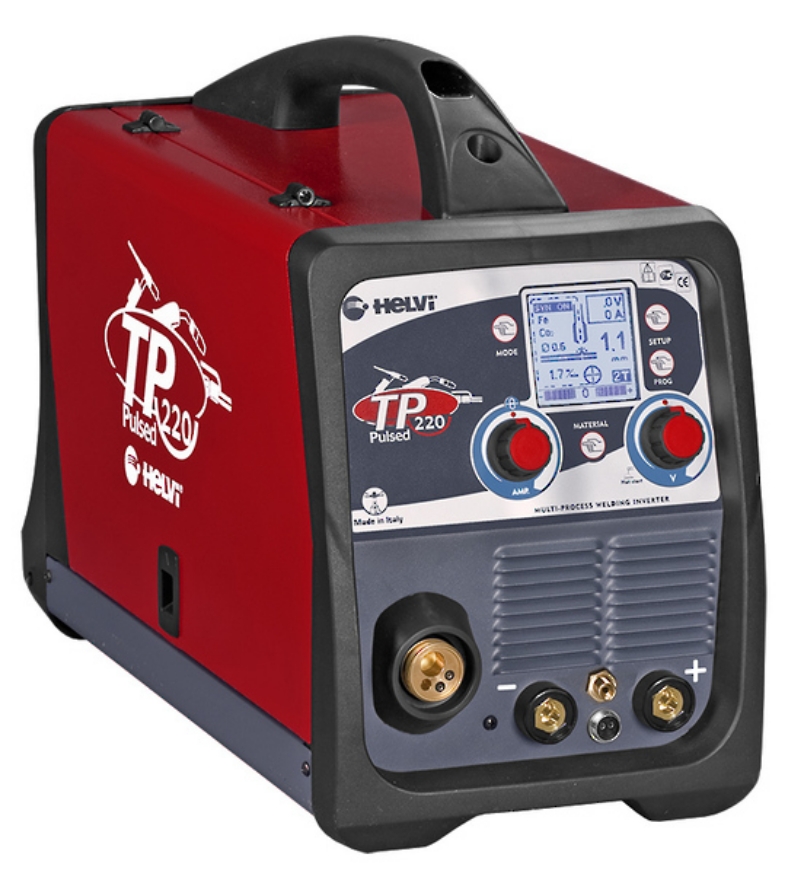 Helvi TP220 Synergic Pulsed MIG/TIG/ARC Welder