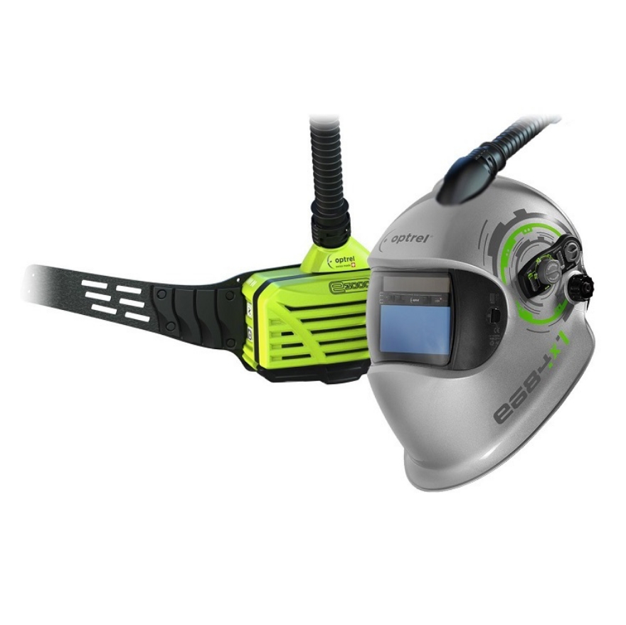 Optrel E684 Auto Darkening Welding Helmet Incl. PAPR