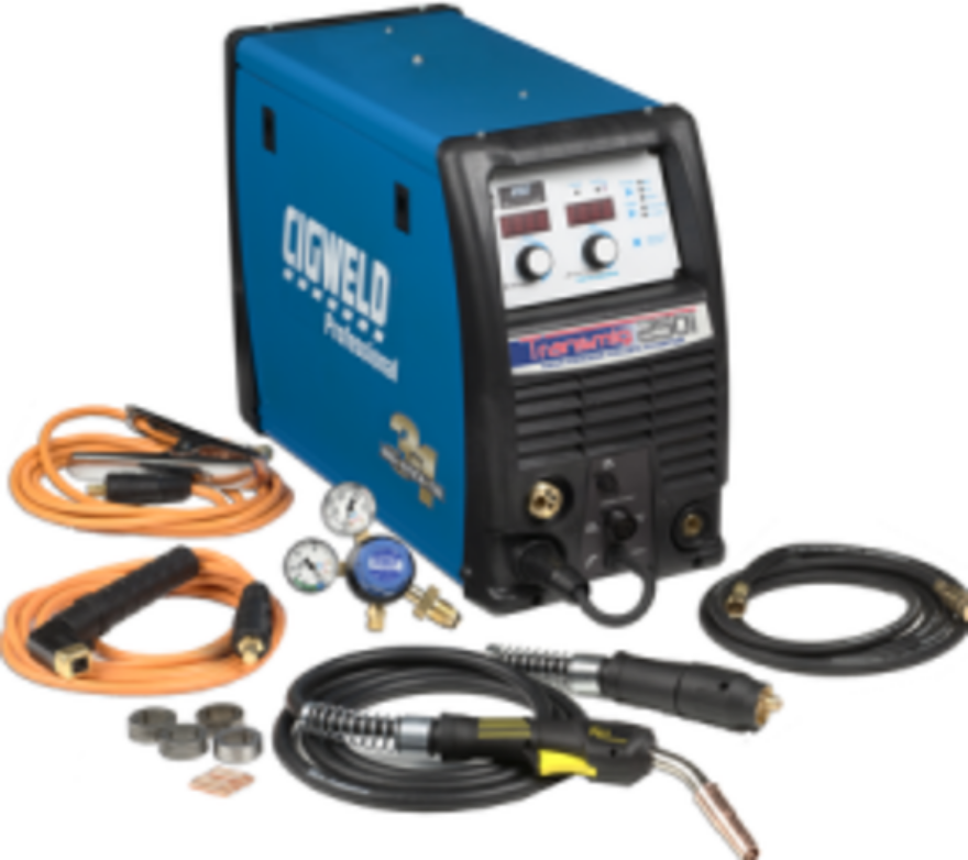Cigweld Transmig 250i Multi Process Inverter Welder