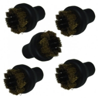 Small Round Brush Brass