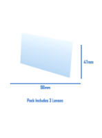 Strata Inside Lens 98x47mm 3Pk