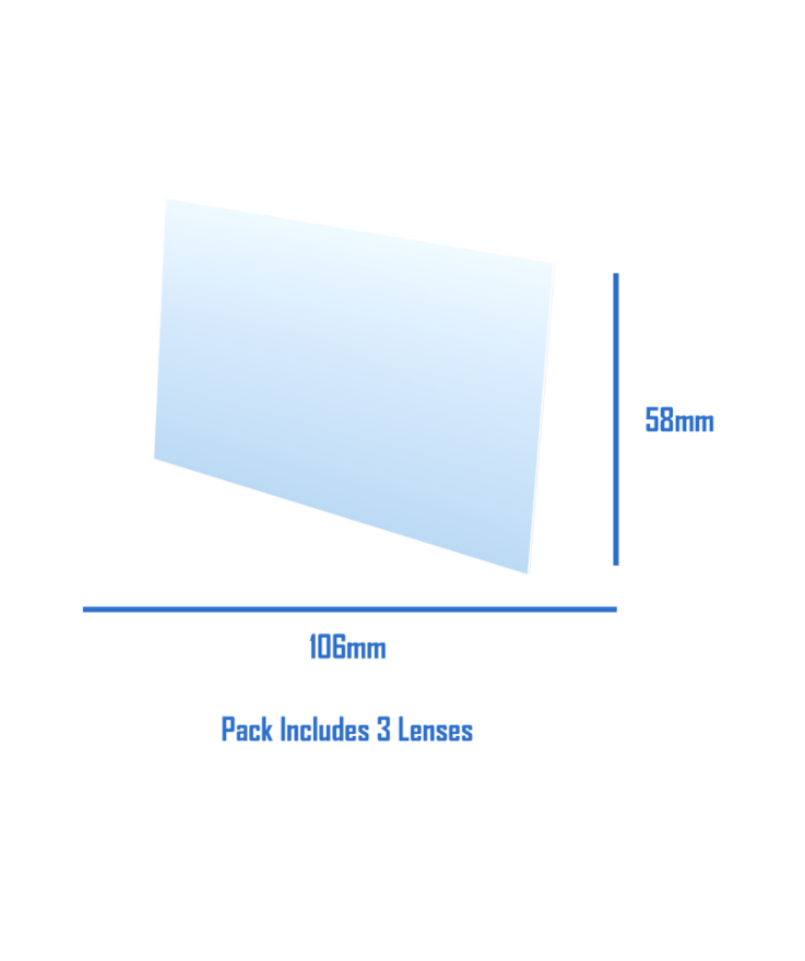 Promax Inside Lens 106x58mm 3Pk