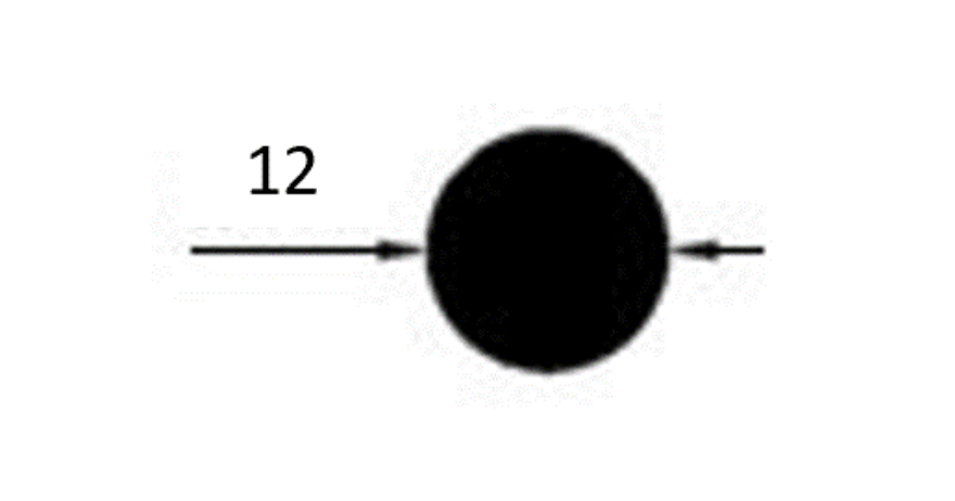 Promax Ceramic Weld Backing Round 12mm 12M Box