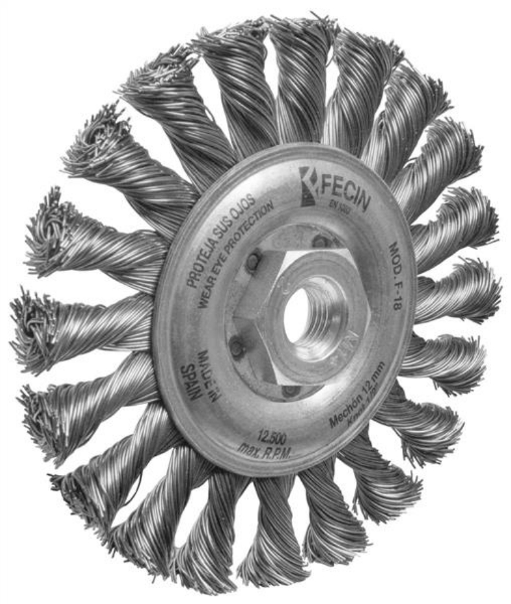 Fecin Twist Knot Wheel Pipeliner 115x20mm