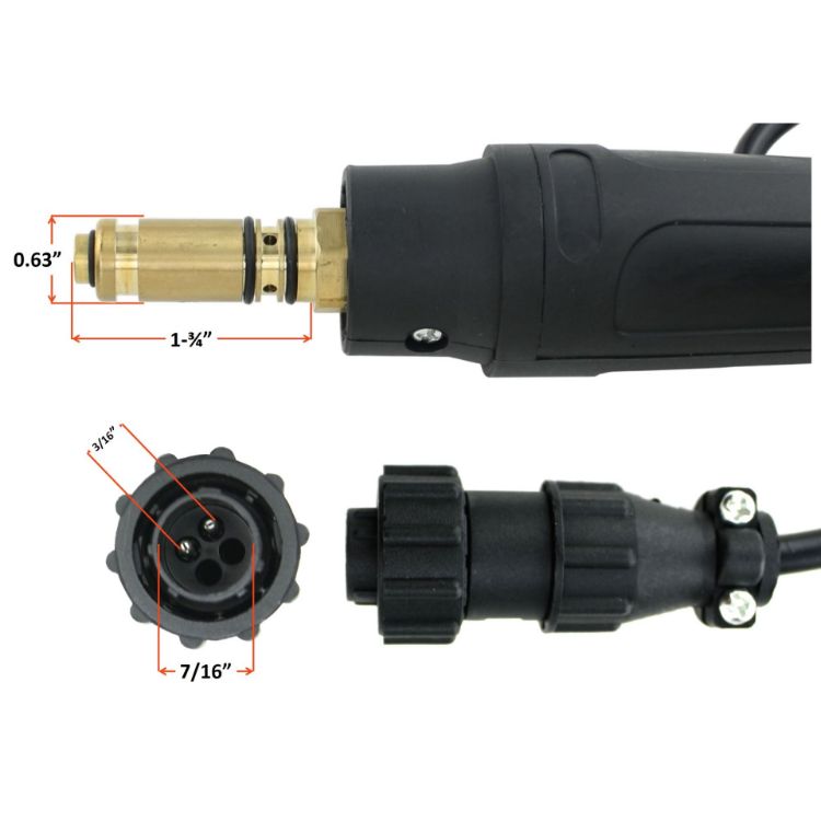 Tweco Style TW4 Mig Torches - Tweco Connection