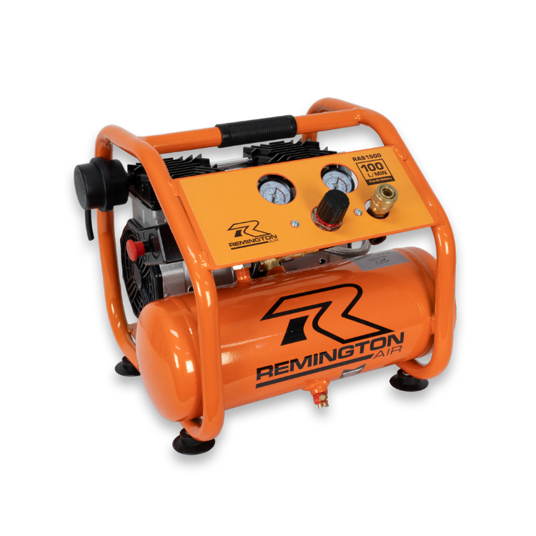Remington RAS1500 1.5HP Direct Drive Silent Oil-less Compressor