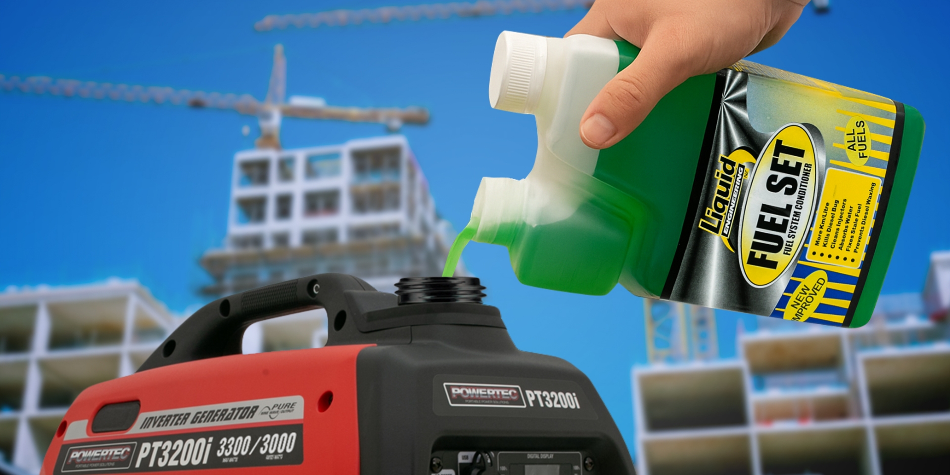End Fuel Contamination with Liquid Engineering Fuel Set