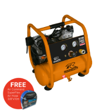 Remington RAS1500 1.5HP Direct Drive Silent Oil-less Compressor