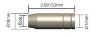 Strata MB15 Conical nozzle 2PK